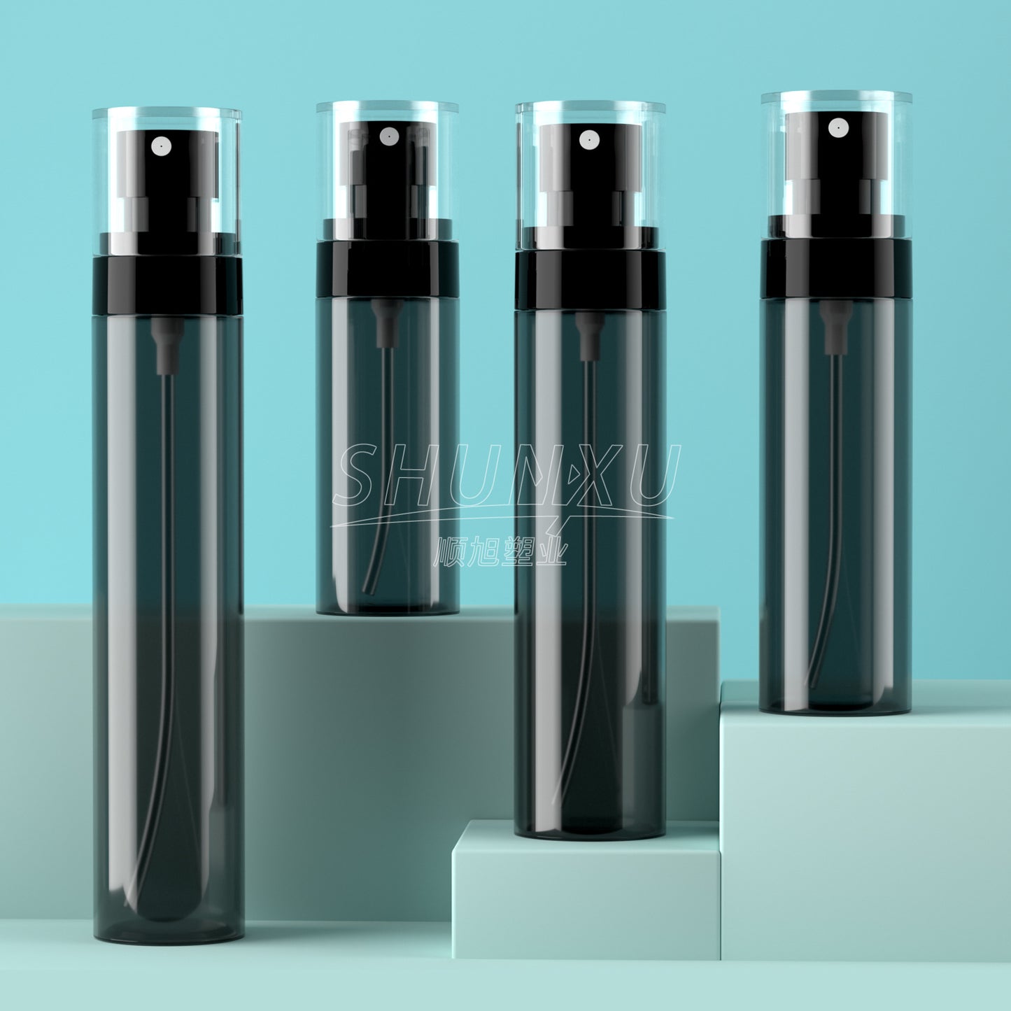 A PET spray bottle 120ml refillable bottle