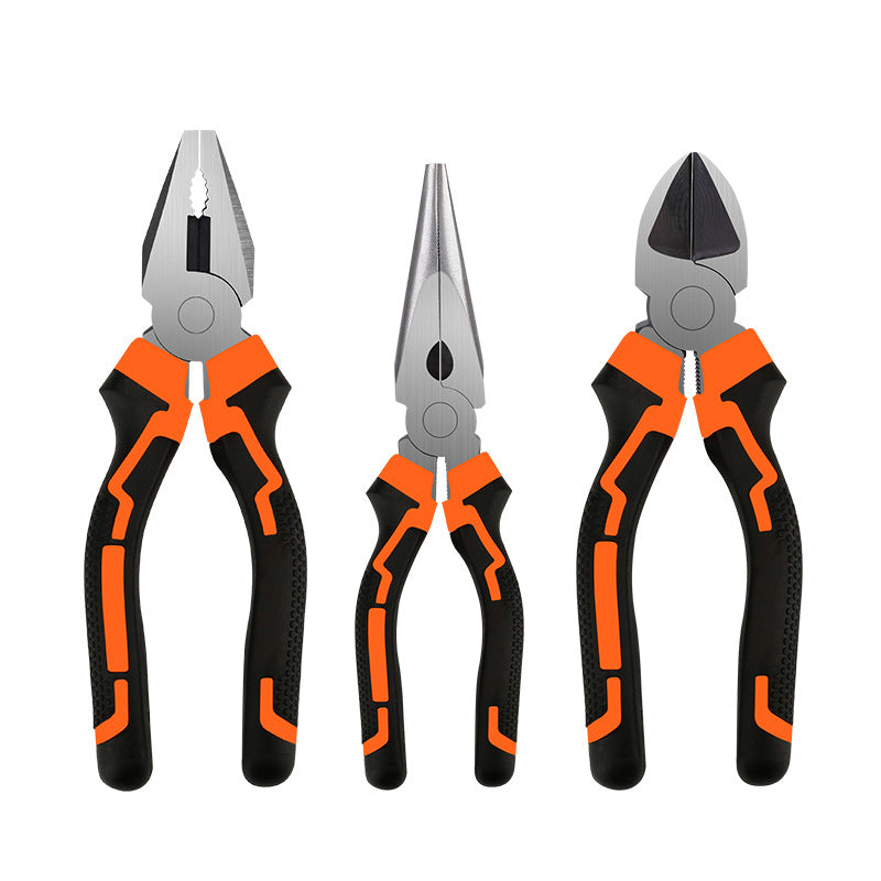 A industrial grade 8-inch vice wire pliers 6-inch pointed nose pliers household pliers oblique pliers electrical pliers manufacturers wholesale