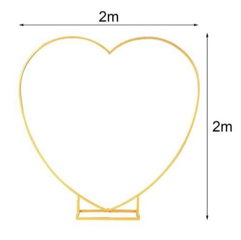 A Arch flower stand arc bracket