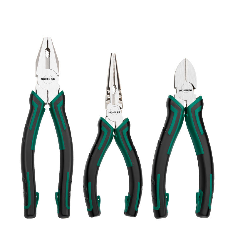 A Hardware Tools Multifunctional Wire Pliers Pointed Nozzle Pliers 6 Inch Oblique Pliers Labor-saving Pliers Industrial Grade Vices