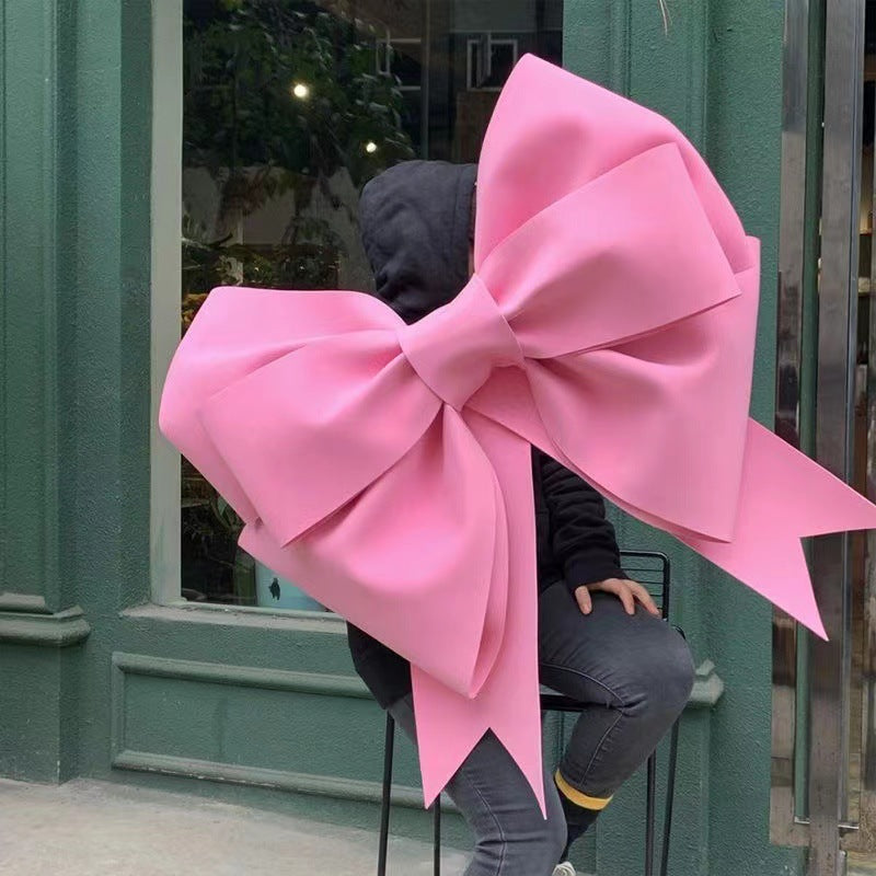 A wedding ins Internet celebrity big bow Xiaohongshu EVA bow material package wedding room decoration wedding arrangement - Mixbatch