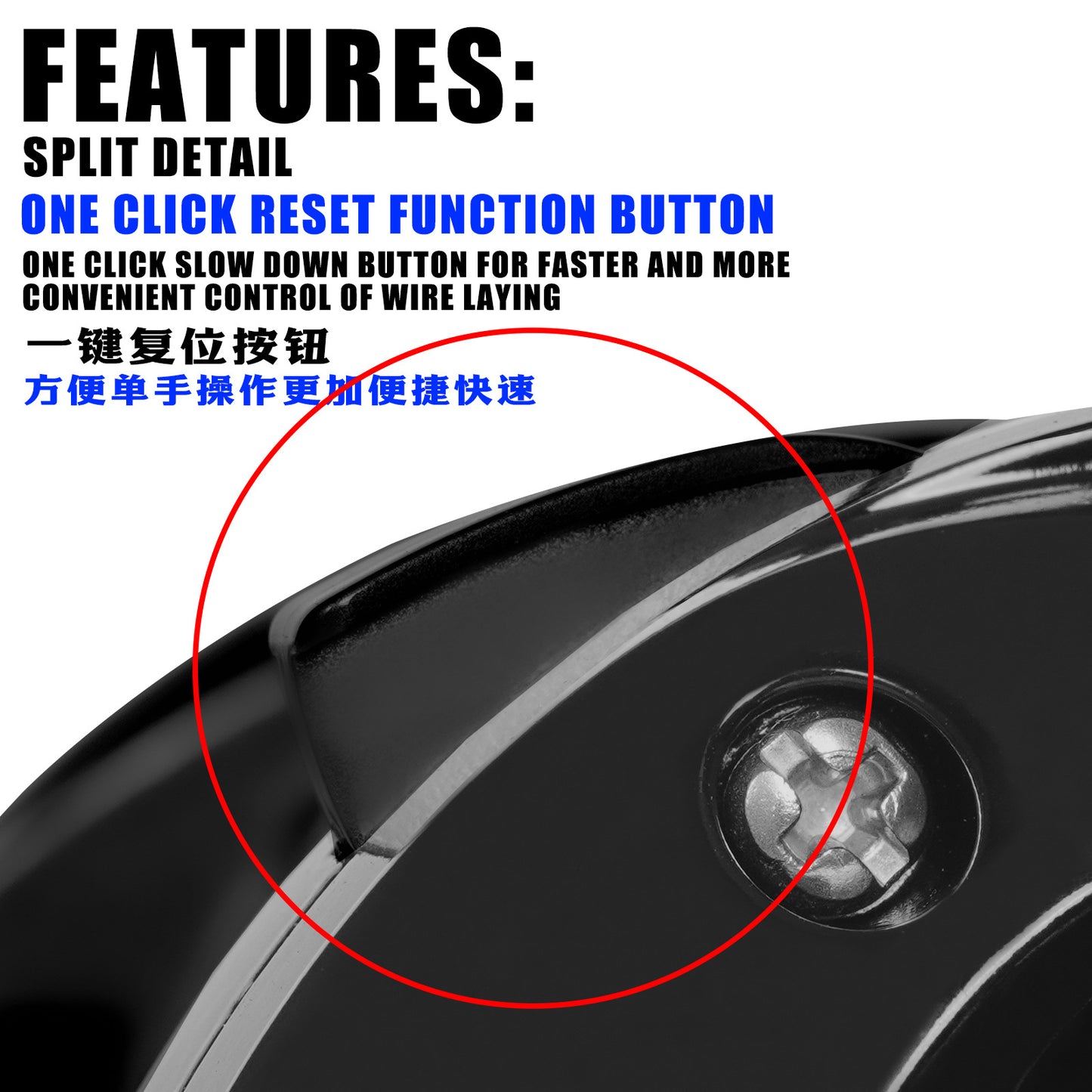 A Heavy-duty Wide-body Drop-shot Reel with LCD Display