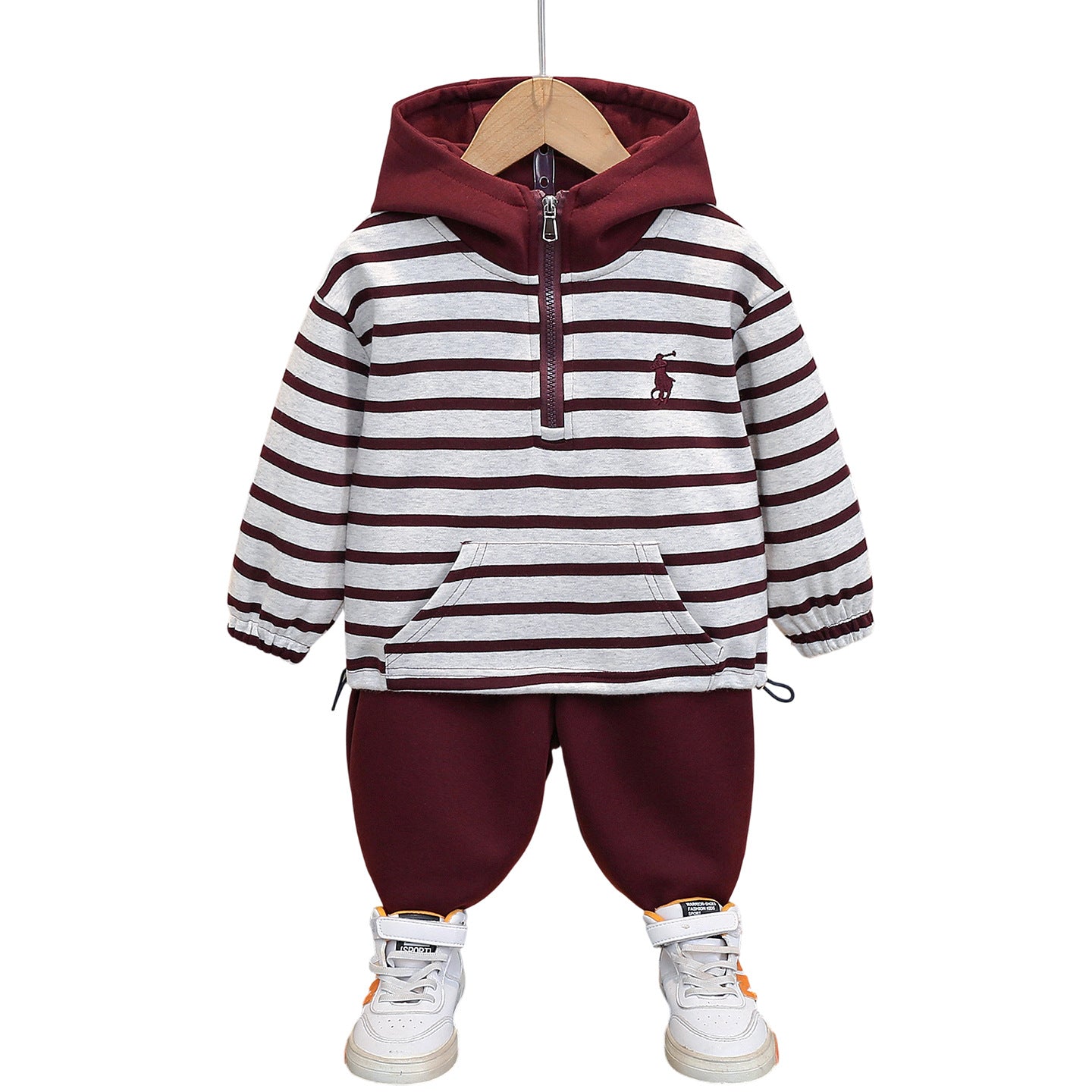 A children's sweater set