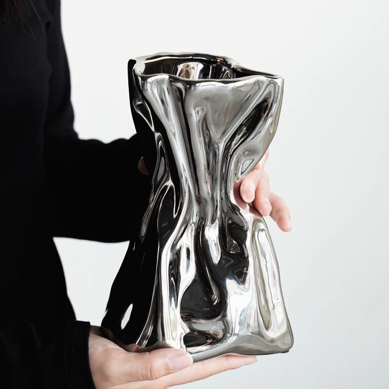 A creative ceramic vase