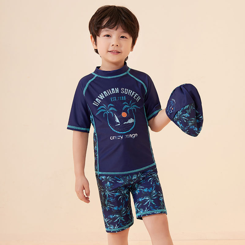 A children's swimsuit split boy - Mixbatch