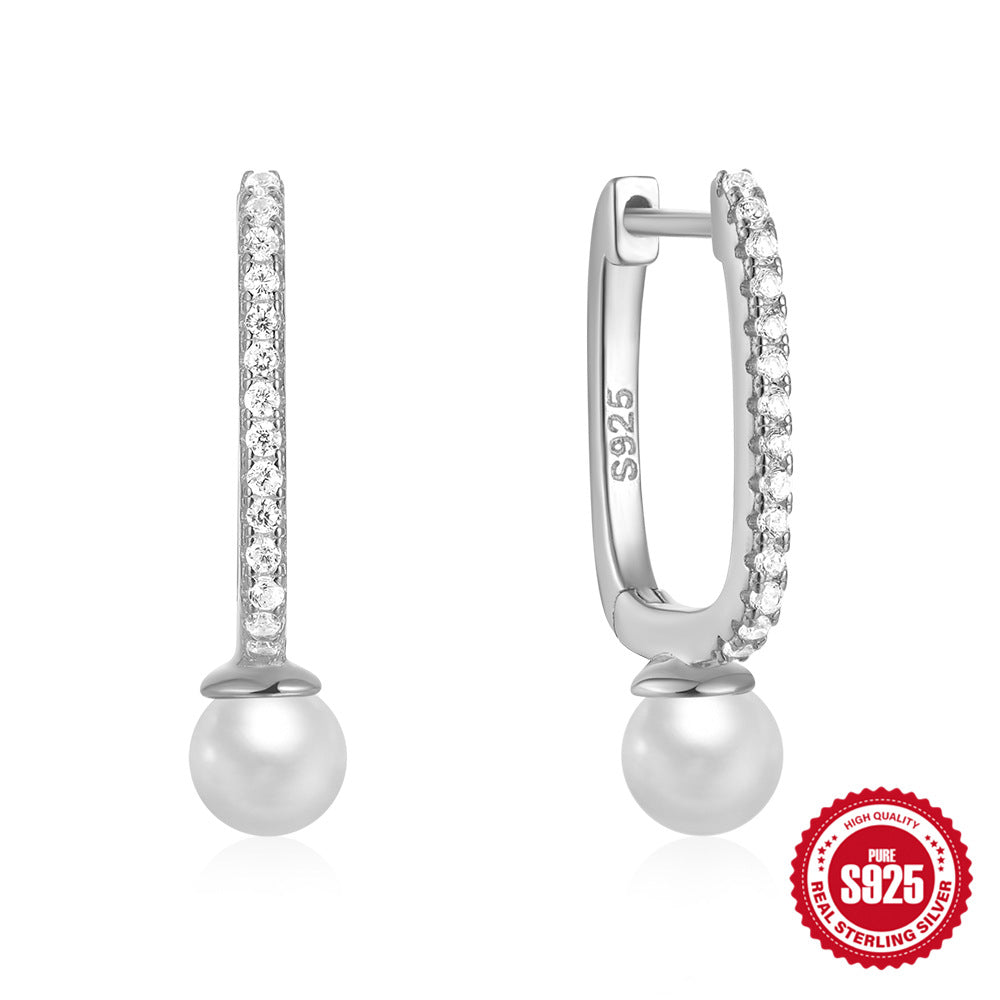 A S925 Sterling Silver Earrings