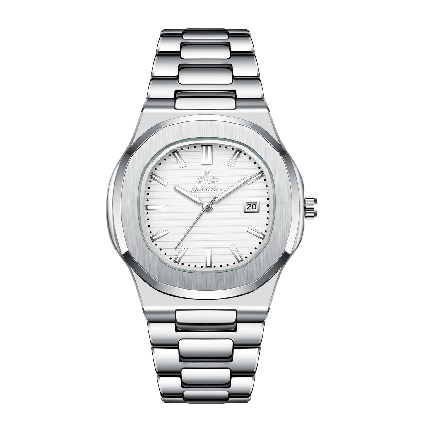 A PINTIME men's watch delivery ultra-thin quartz watch men's business steel belt calendar waterproof watch men's watch - Mixbatch
