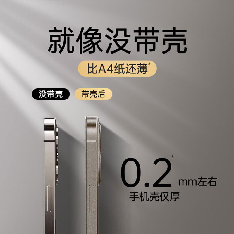 A Ultra-thin frosted protective case for Apple mobile phone