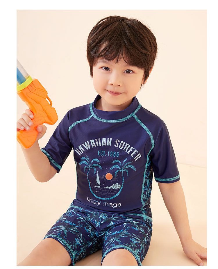 A children's swimsuit split boy - Mixbatch