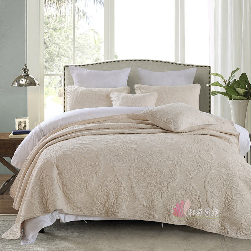 A bed cover bed three-piece set oversea