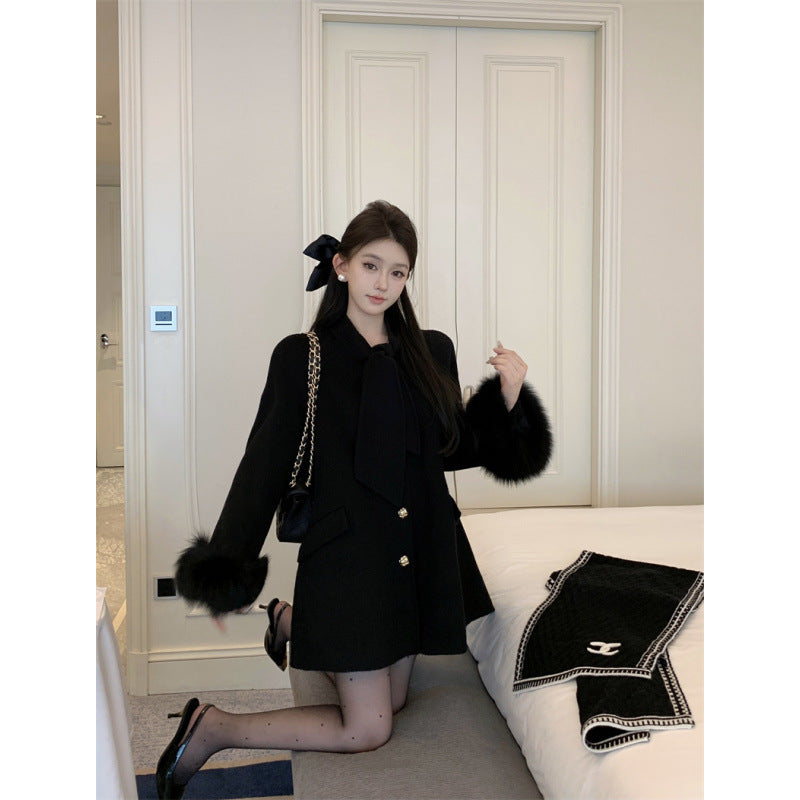 A medium and long coat