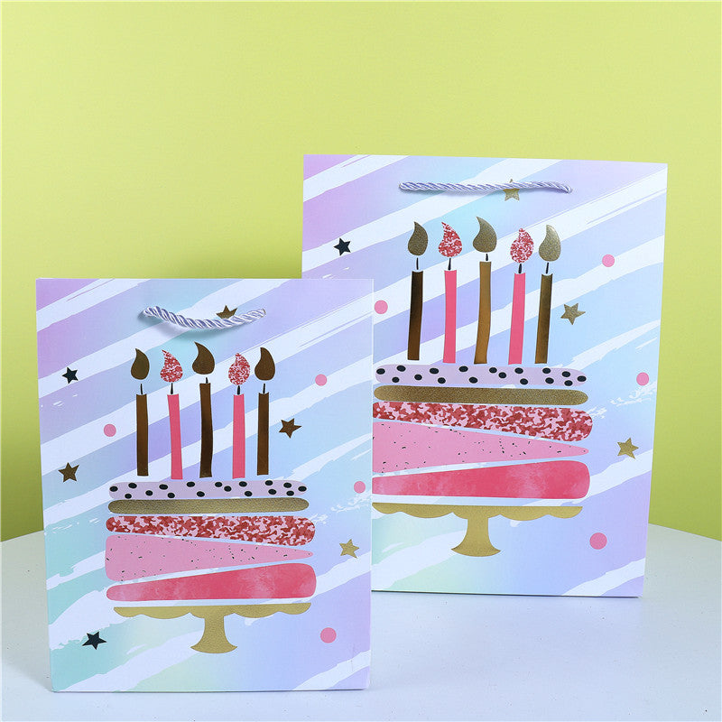 A Birthday Party Series Gift Bag Balloon White Card Tote Bag Party Gift Bag Spot