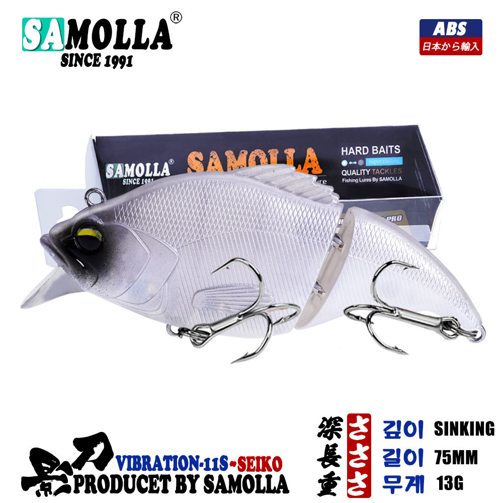 A Realistic Multi-section Swimbait Slow Sinking