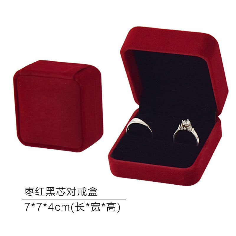 A ring flannel box custom LOGO