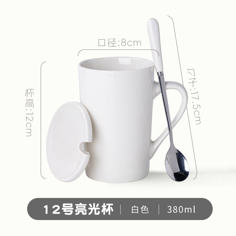 A ceramic mug printing photo to picture custom LOGO heat transfer process milk cup water cup gift cup custom