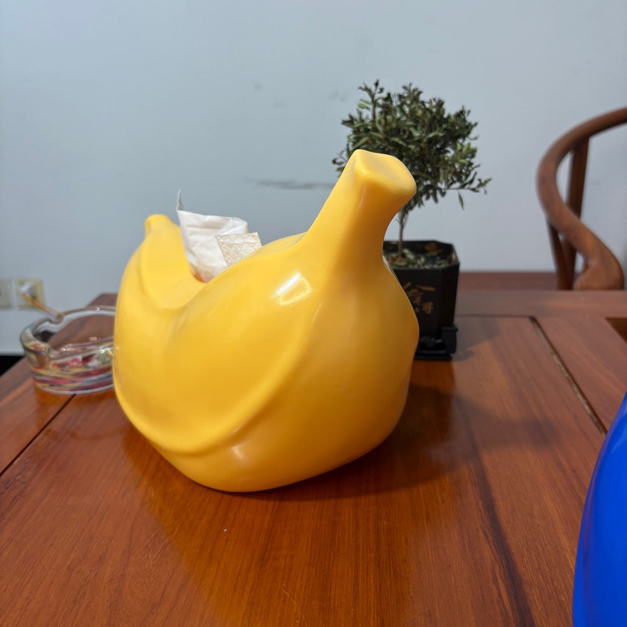 A banana tissue box