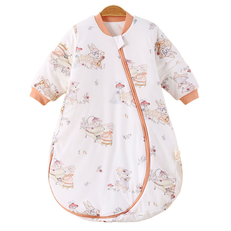 A Children's Baby Thick Pure Cotton Sleeping Bag