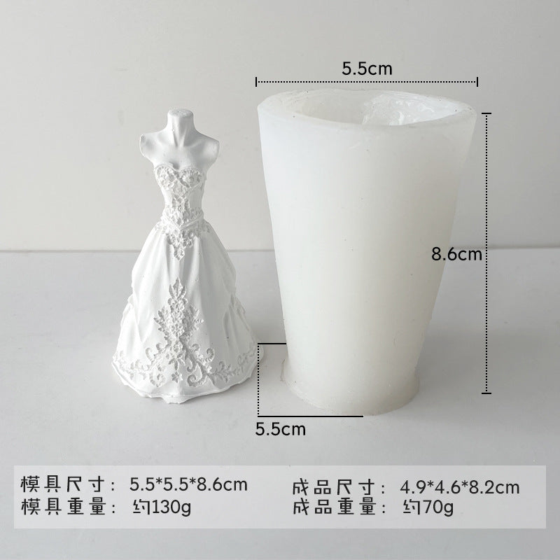 A 3D dress mold
