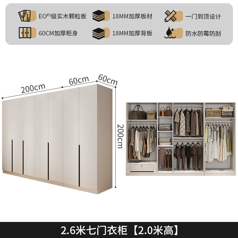 A 18mm granular board wardrobe melamine paint finish