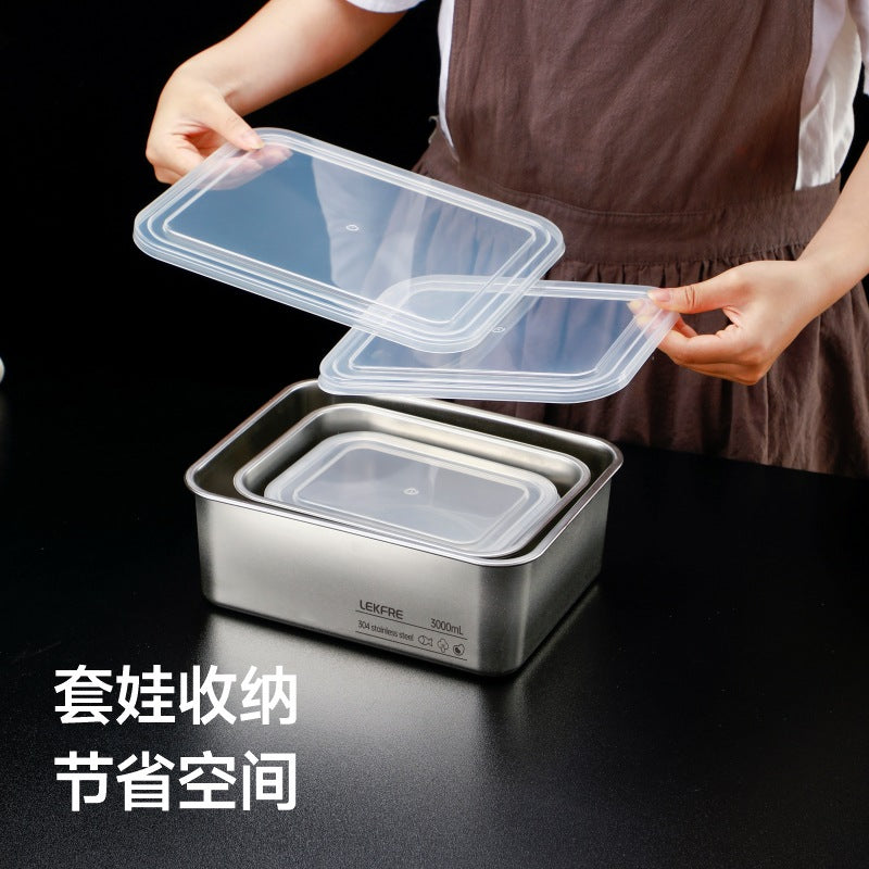 A 304 food-grade stainless steel sealed box