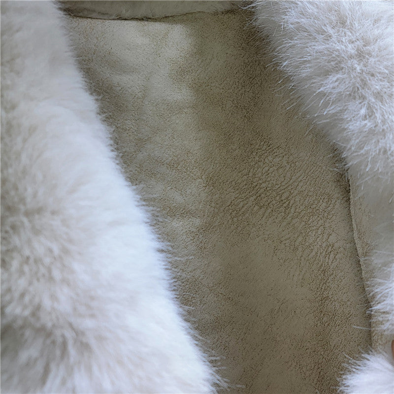 A warm plush vest