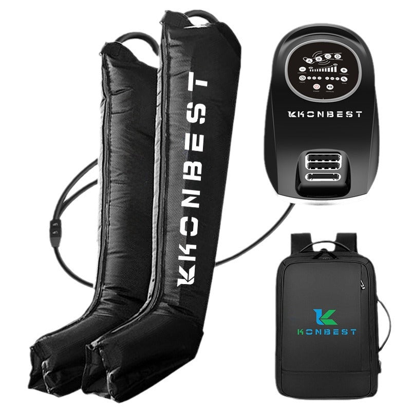A Four-chamber air wave pressure massager Leg muscle relaxation massager Air pressure leg beauty instrument
