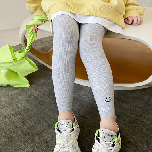 A Children's ribbed leggings