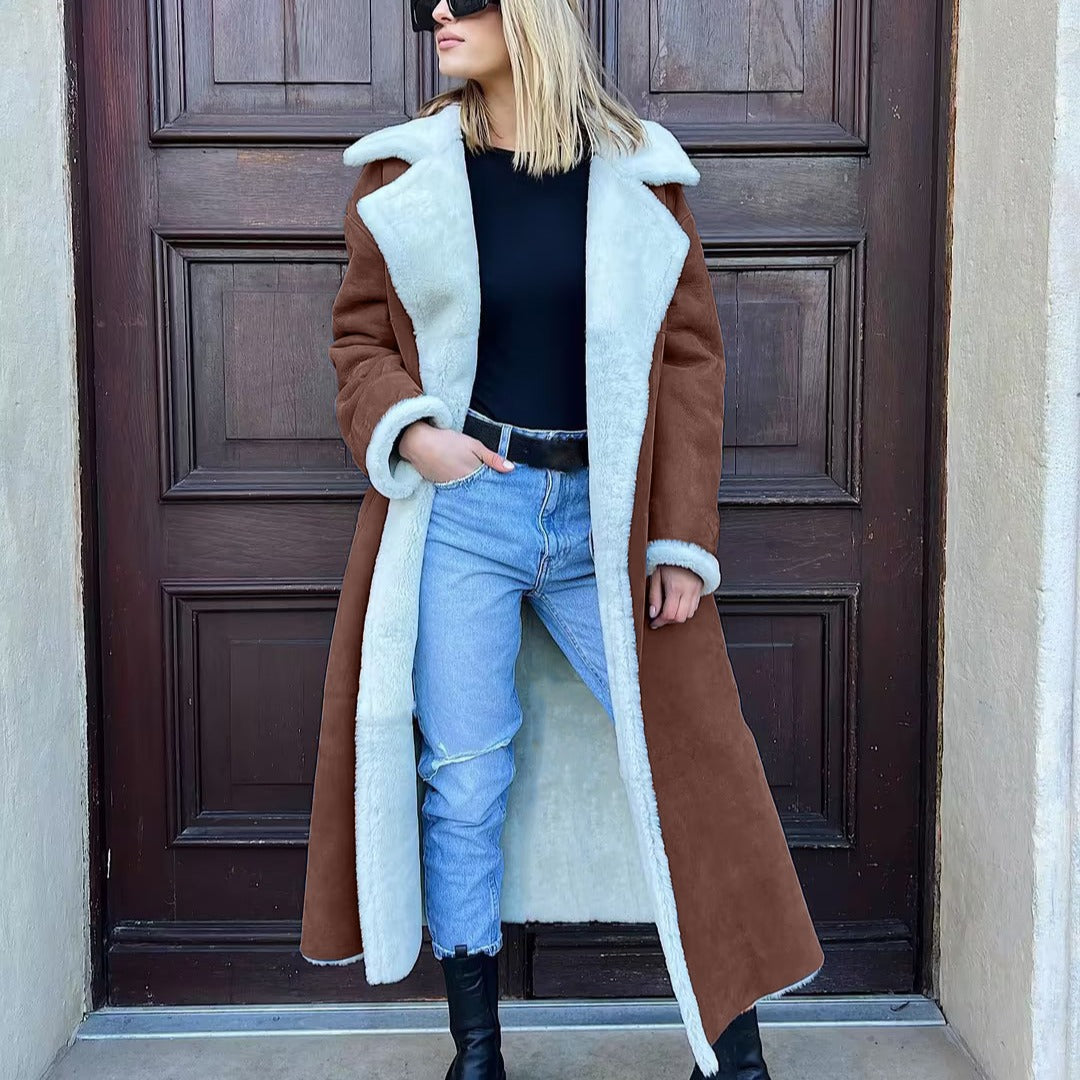 A women's leather jacket