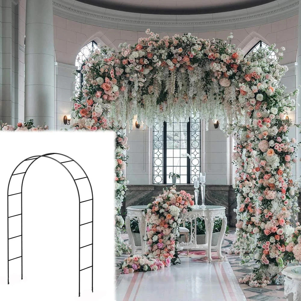 A Arch flower stand arc bracket