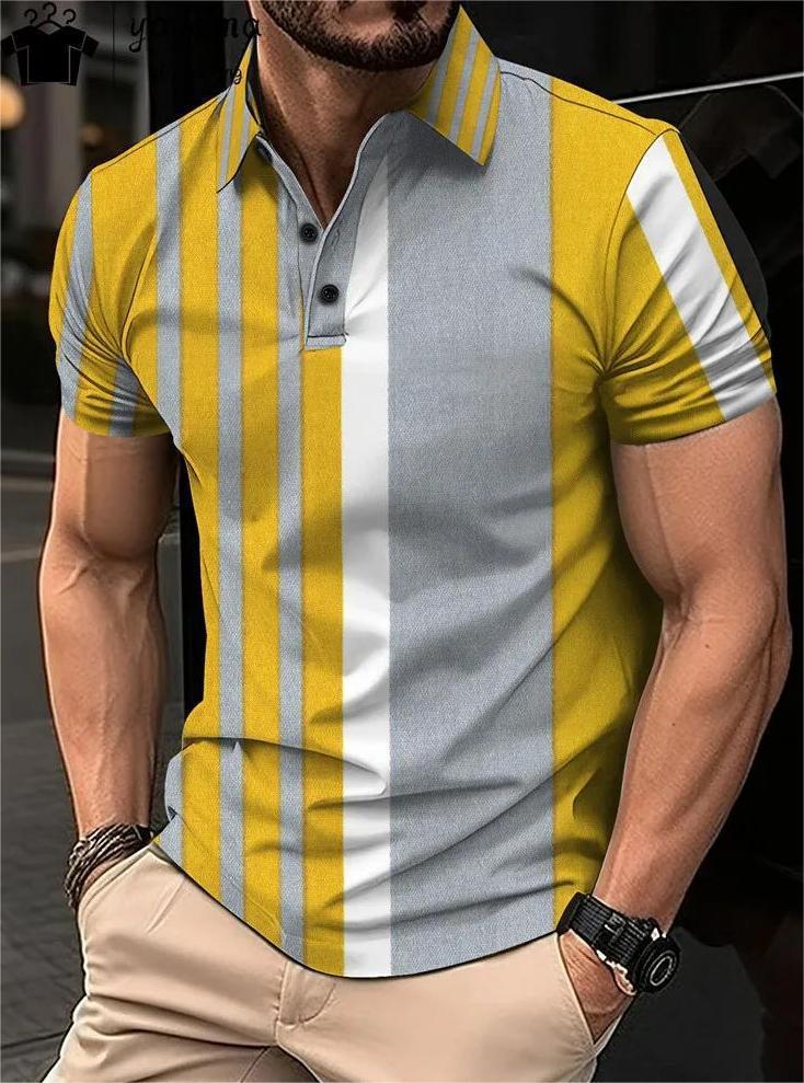 A Men's Short Sleeve Polo Shirt