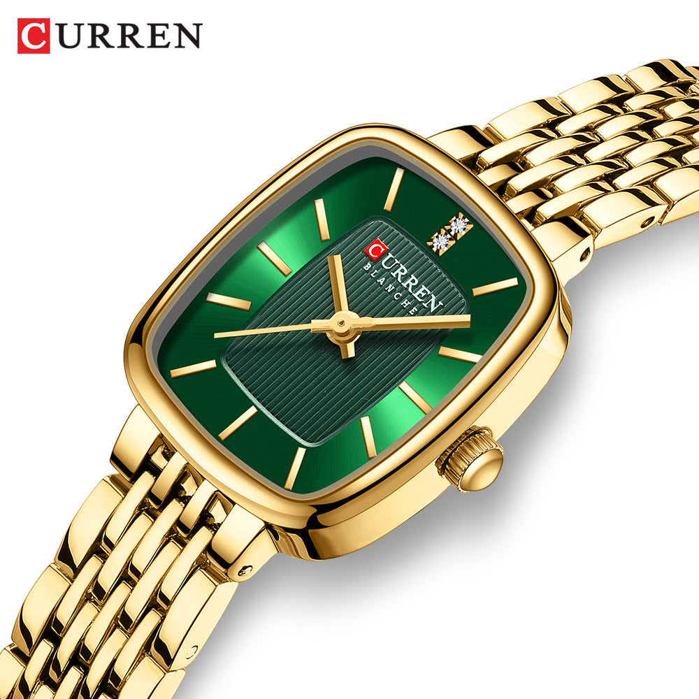 A 9093 Women's Watch, Fashion Women's Watch, Casual Steel Belt Watch