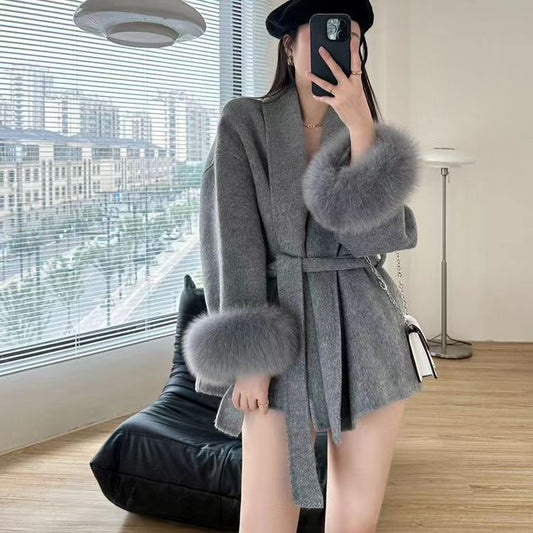 A woolen jacket