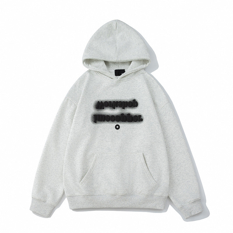 A hooded sweater