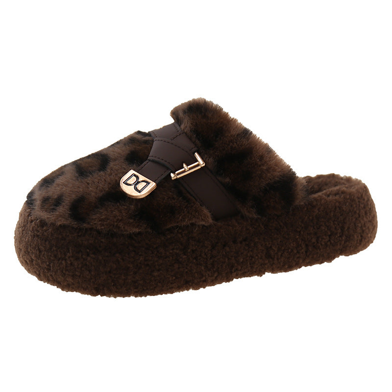 A plush slipper
