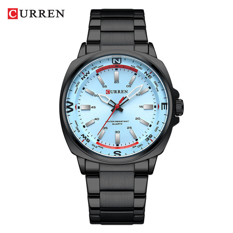 A the new 8455 simple foreign trade hot-selling watch men's watch fashion casual personality popular - Mixbatch