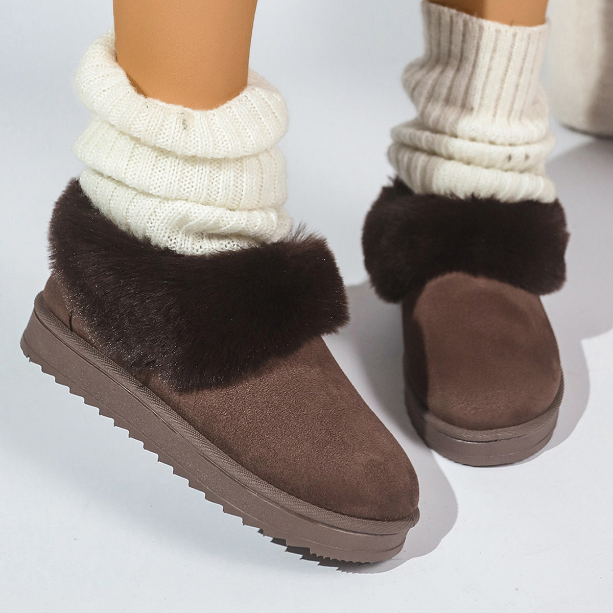 A short women's boot
