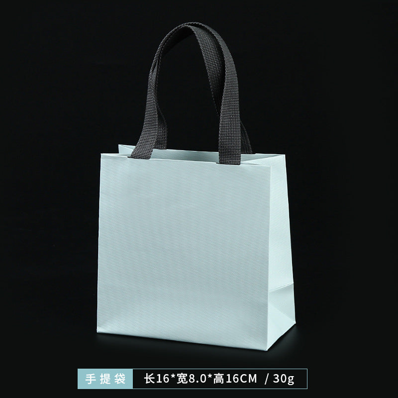A printed custom tote bag