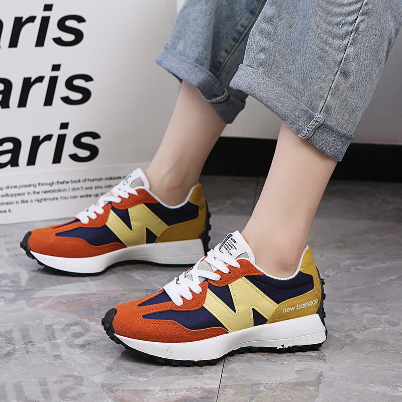 A small waist dad shoes women's autumn new Internet celebrity platform student casual shoes breathable sports Forrest Gump shoes women