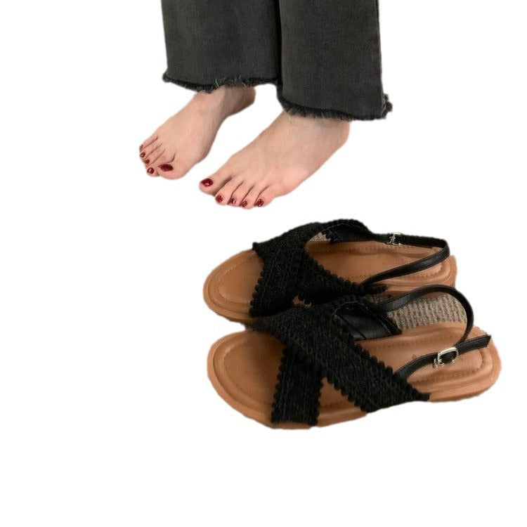 A women's shoes summer beach sandals
