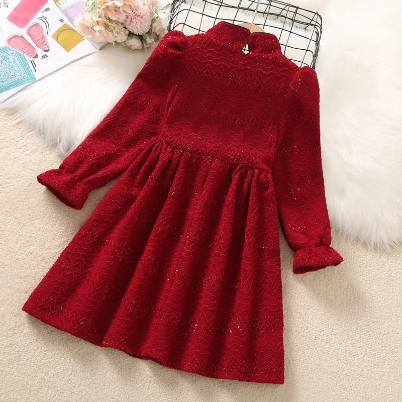 A children's fleece dress