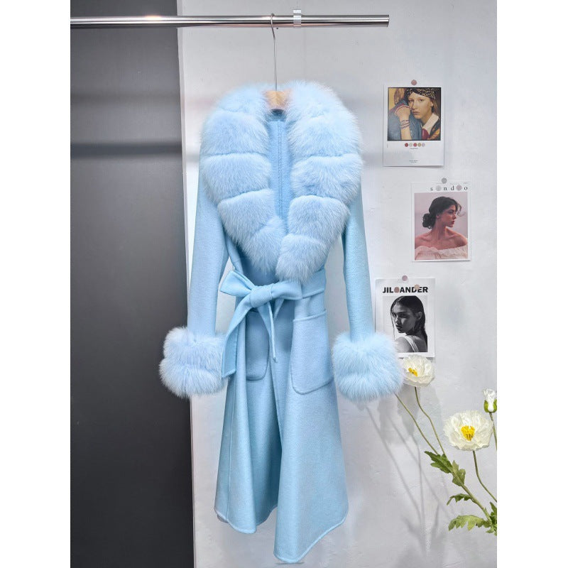 A fur coat