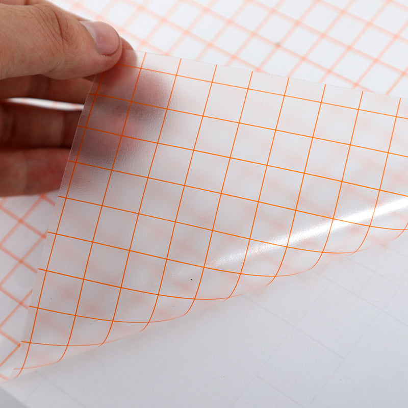 A PET lattice transfer film transparent sticker