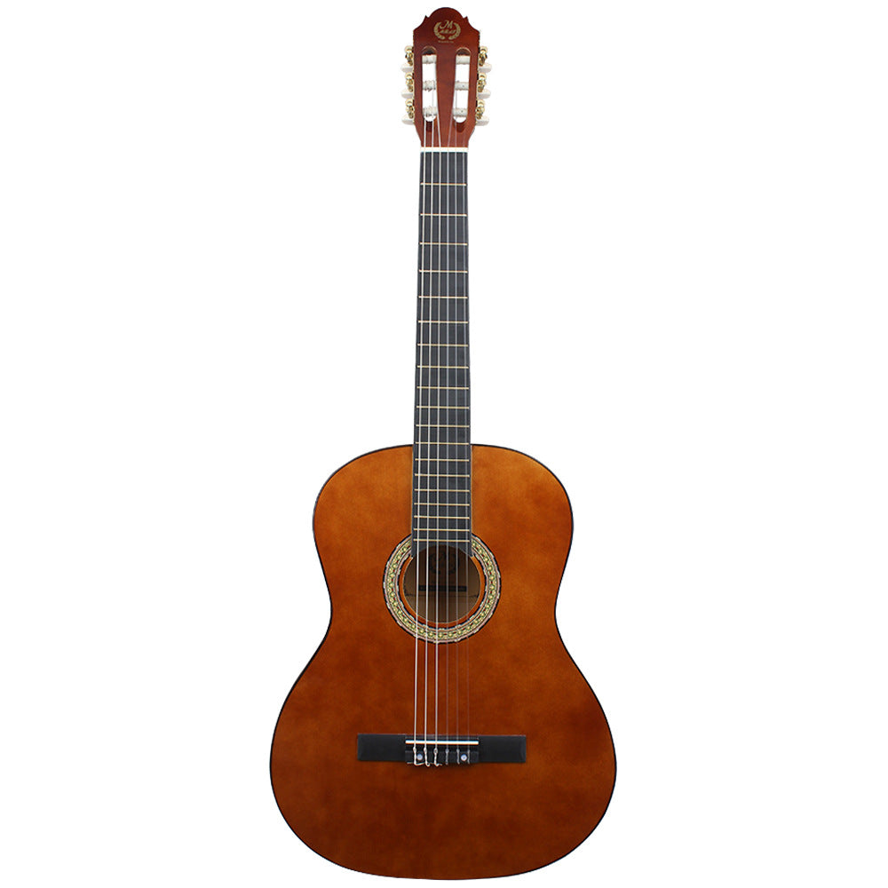 A classical guitar 38 inch beginner introductory practice piano beginner adult rounded acoustic guitar guita