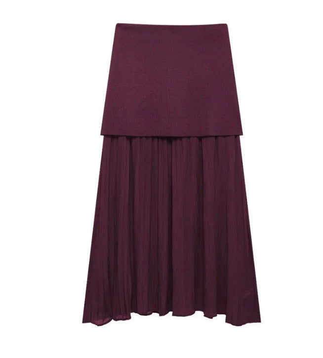 A vest vest skirt set