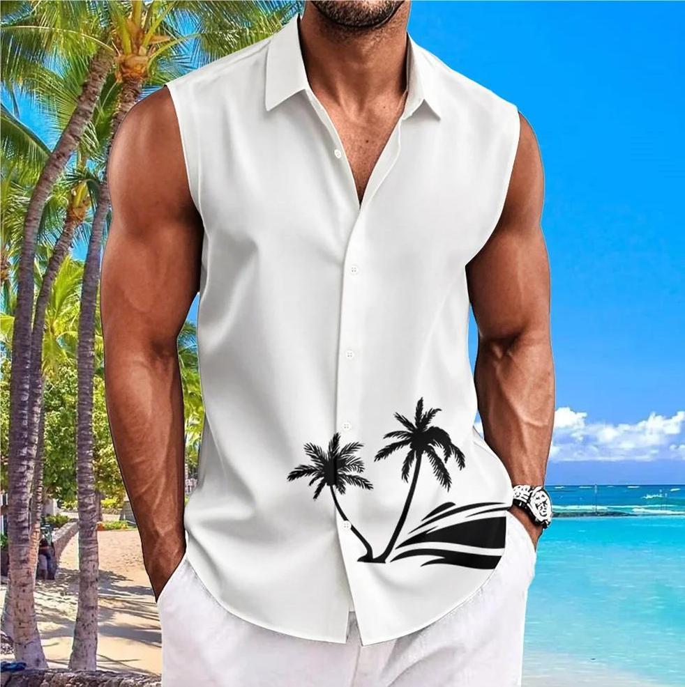 A sleeveless men's shirt