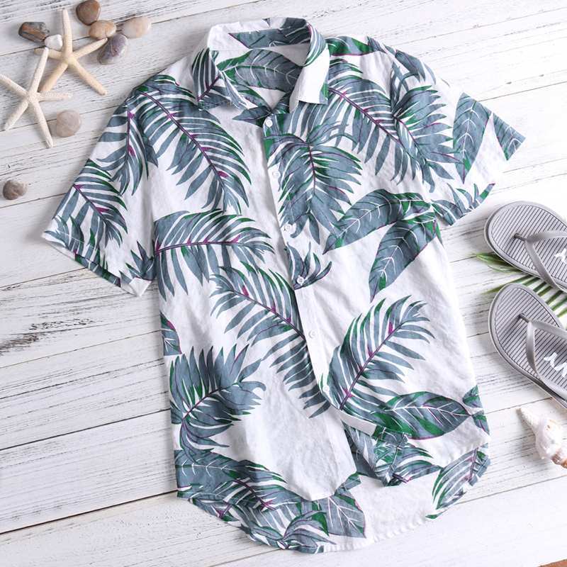 A Men's Printed Shirt