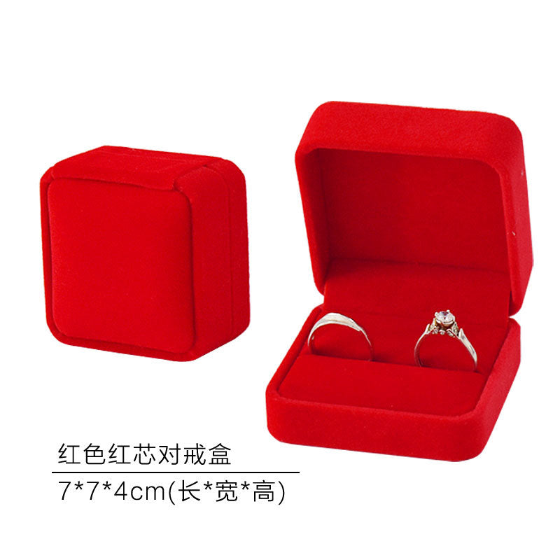 A ring flannel box custom LOGO