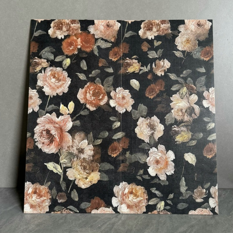 A 600 × 1200 flower tile wall tile