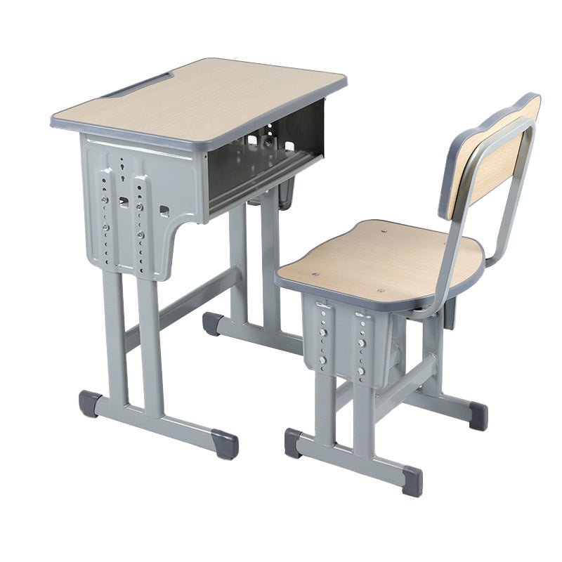 A student desk and chair