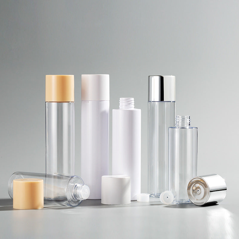 A pet plastic cosmetics toner bottle transparent matte hydrosol bottle - Mixbatch